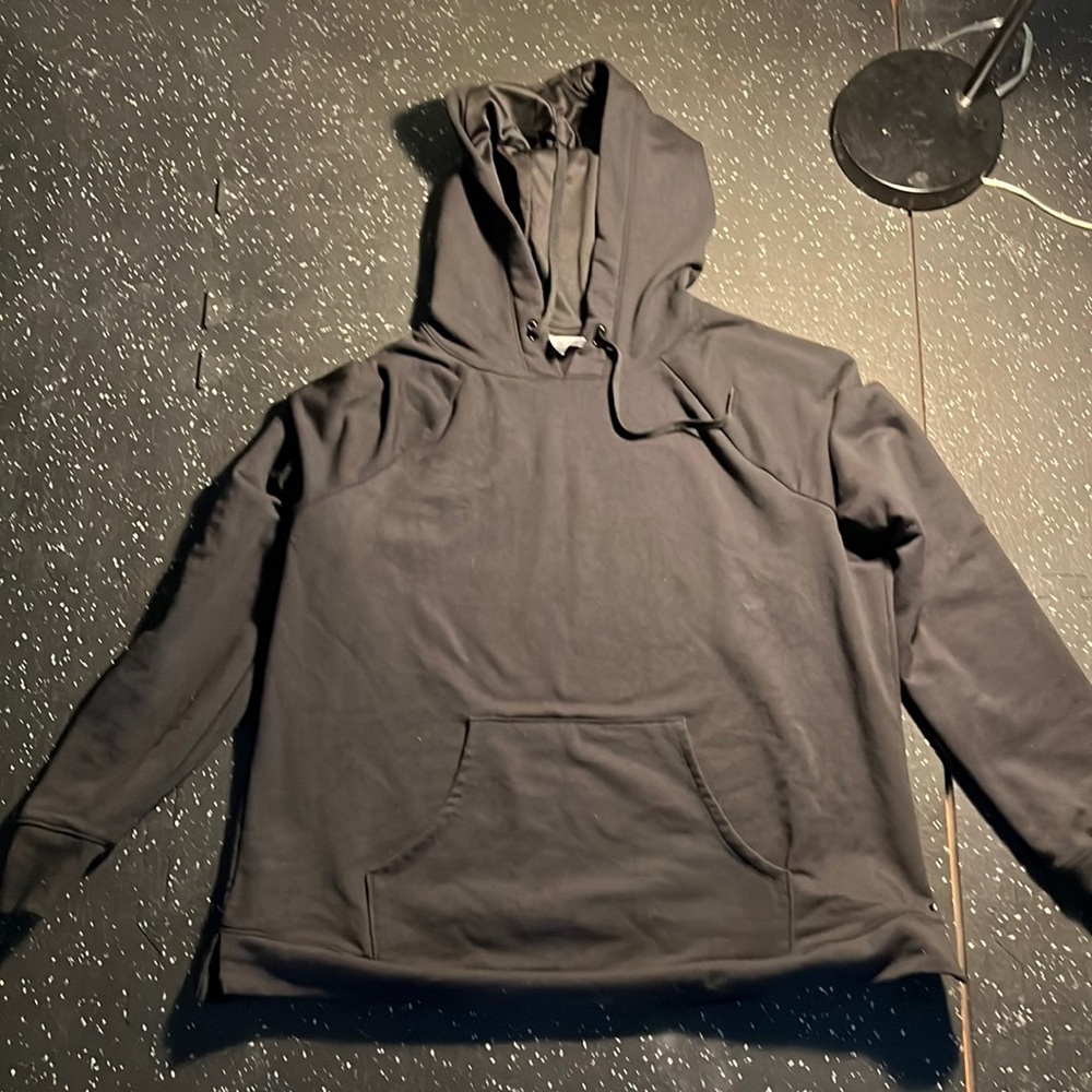 Solid Black Hoodie